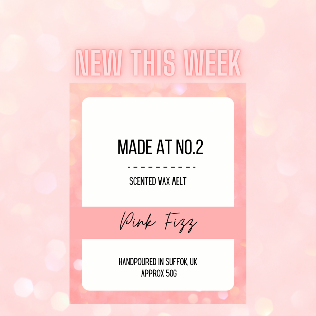 Pink Fizz Wax Melt Bar