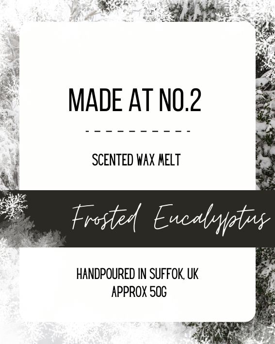 Frosted Eucalyptus Wax Melt Bar