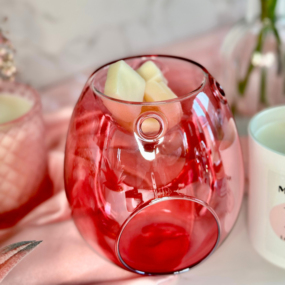 Pink Glass Burner