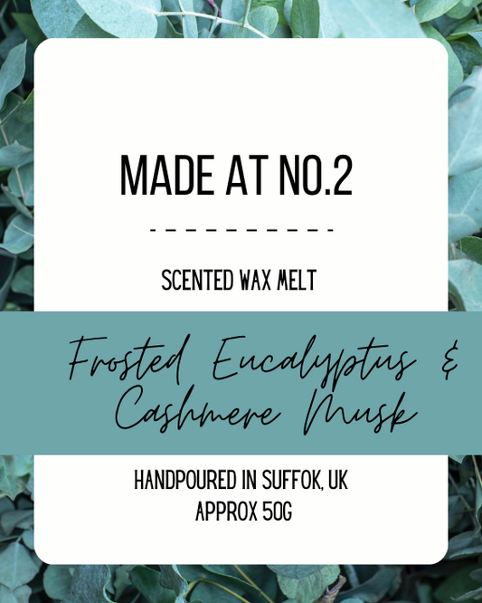 Frosted Eucalyptus & Cashmere Musk Wax Melt Bar