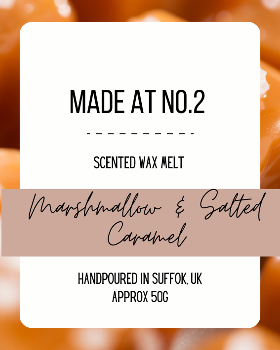 Marshmallow & Salted Caramel Melt Bar