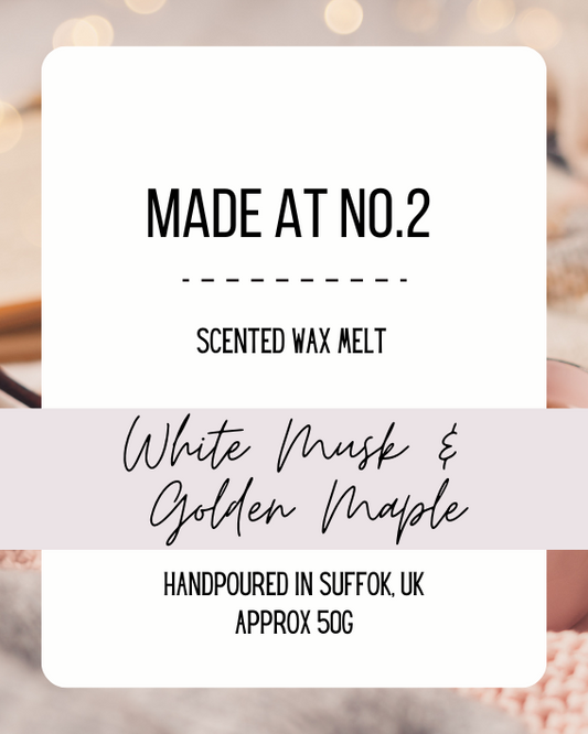 Lenor Hinch White Musk & Golden Maple Wax Melt Snap Bar