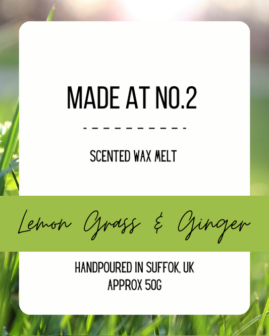 Lemongrass & Ginger Wax Melt Bar