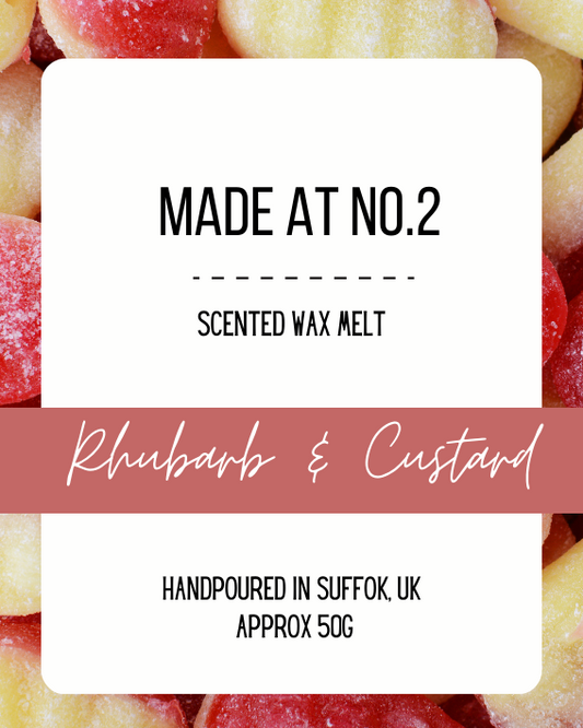 Rhubarb & Custard Wax Melt Bar