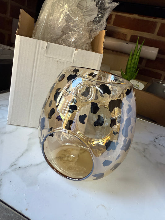 Amber Glass Burner