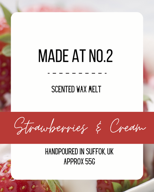 Strawberries & Cream Wax Melt Bar