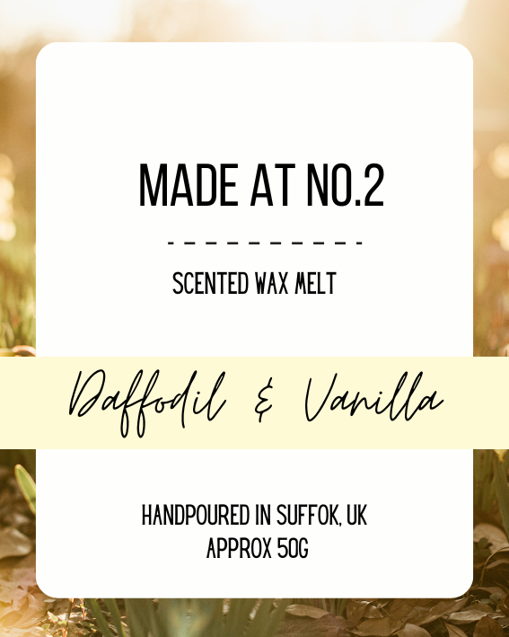 Daffodil & Vanilla (Lenor) Wax Melt Bar