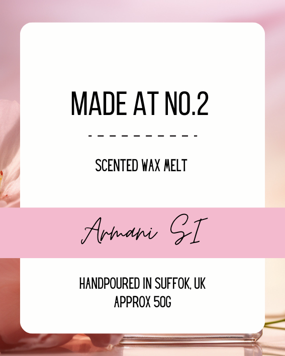 Armani SI Wax Melt Snap Bar