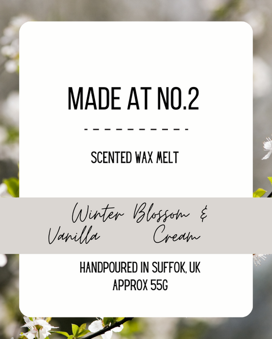 Winter Blossom & Vanilla Cream Wax Melt Bar
